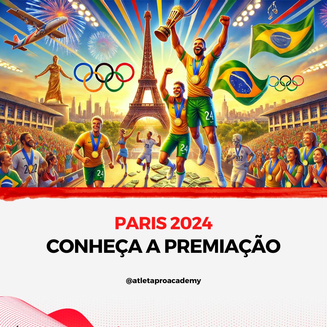 Olimpíadas 2024 premiações em dinheiro para atletas brasileiros